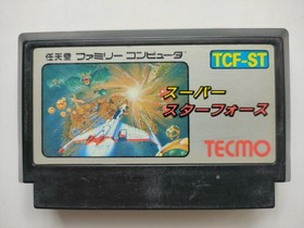 Super Star Force Famicom CLEANED & TESTED Works Tecmo