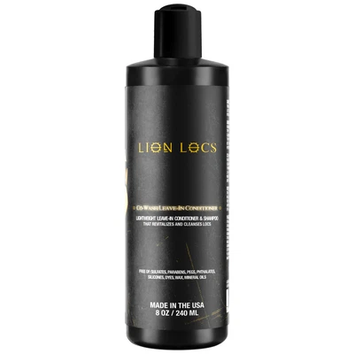 LION LOCS CO WASH 2 IN 1 SHAMPOO CONDITIONER FOR DREADLOCKS, SISTERLOCKS, BRAIDS - Image 1 of 4
