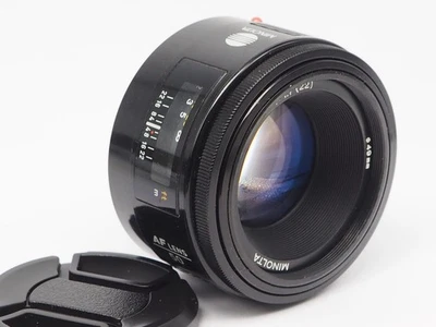 Minolta Dynax AF 50mm 1:1.7 Lens Tested & Working fits Sony Alpha A Mount LF42 - Image 1 of 4