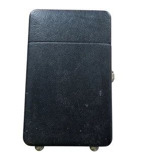 Vintage Platt Cocktail Etui 2 Flaschen Schnaps Reise Bar - Bild 1 von 12