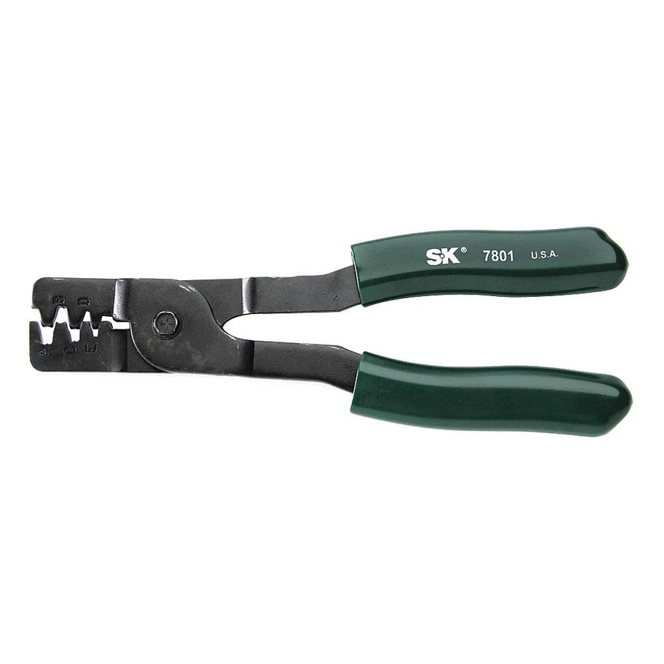 Crimpadora SK PROFESSIONAL TOOLS 7801, terminales para mochila meteorológica, 8" L 22P034 Foto 1 de 1