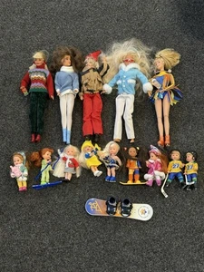 Lot Of 14 Barbie Kelly Tommy VTG Olympics/Winter  Theme Dolls - Picture 1 of 6