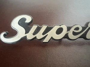 🔴 FIAT 131 stemma auto SUPERMILLEFIORI emblema logo scritta metallo vintage - Imagen 1 de 9