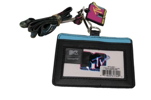 Loungefly MTV All Access Lanyard with Cardholder - Picture 1 of 7