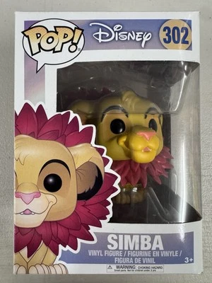 Simba (with Leaf Mane) 302 ~ Disney: The Lion King ~ Funko Pop Vinyl - Image 1 of 4