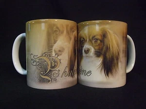 Tasse / Mug - motif chien PHALENE - Picture 1 of 1