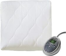 Sunbeam Water-Resistant Electric Mattress Pad, 14"x14", White