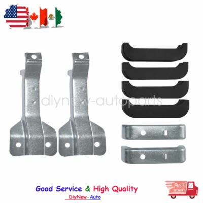 For 1967-1972 Chevy Gmc Truck C10 C20 C30 4 Core Heavy Duty Radiator Bracket Kit Foto 1 de 4