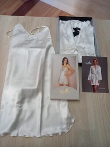 Kimono In Raso Per Sposa + Vestaglia - Foto 1 di 1