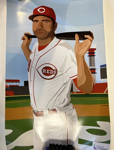 2022 Cincinnati Reds SGA Joey Votto Poster Cover