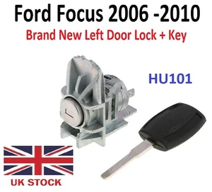 Ford Focus 2006-2010, Auto vorne links Türschloss Zylinderlauf mit Schlüssel HU101 - Bild 1 von 9