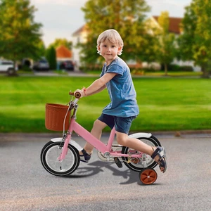 Kinderfahrrad 12 Zoll Fahrrad Balance Pedal Lernfahrrad Ubung Kinder - Bild 1 von 7