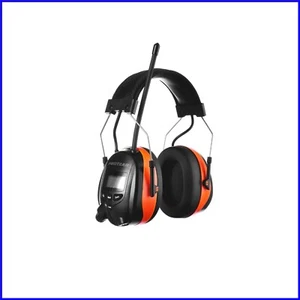 Premium Noise Reduction Headphones with Digital AM/FM Radio - Perfect for Work - Picture 1 of 10