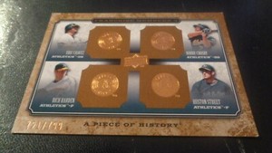 2008 Upper Deck Franchise Members FM4-11 Oakland Athletics 721/799 NRMT