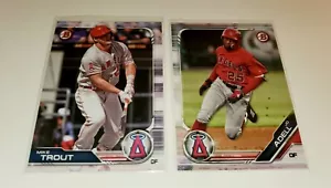 2019 Bowman Baseball Jo Adell Mike Trout - Bild 1 von 2