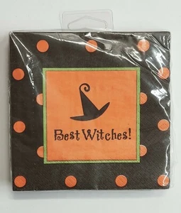 Halloween Party Supplies Best Witches Beverage Napkins (16.Pk / 3 Ply) - Picture 1 of 1
