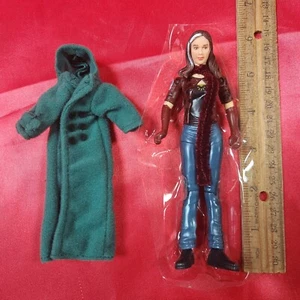 Toy Biz Marvel X-Men 2000 Anna Paquin as Rogue - Green Cloak Scarf Actionfigur - Bild 1 von 6
