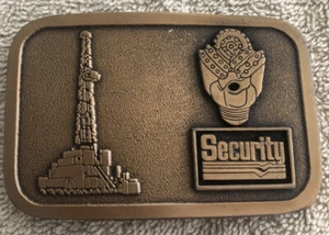 Vintage Hit Line USA Security Belt Buckle - Picture 1 of 5
