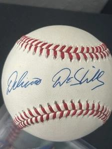 Delino DeShields Expos Signed/Autographed Rawlings Baseball BAS COA MINT in BOX! - Picture 1 of 5