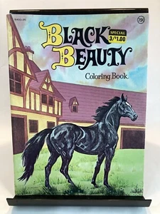 1978 Black Beauty Coloring Book by Helen Rudin NOS Unused Playmore/ Walden Pub. - Imagen 1 de 3