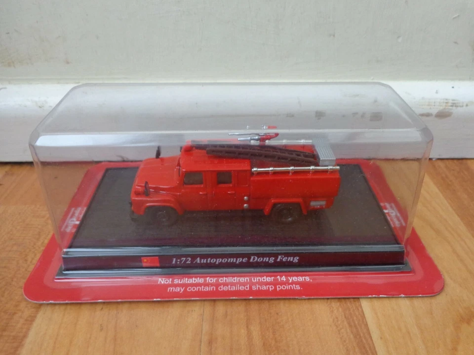 1/72 SCALE CHINA AUTOPOMPE DONG FENG - DEL PRADO FIRE ENGINE MODEL - Image 1 of 1