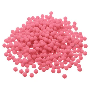 500Pcs Pom Poms Balls Fuzzy Craft Pompoms for DIY Crafts, 0.4 Inch Bright Red - Photo 1 sur 5