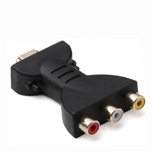 HDMI Male to 3 RCA Female Composite AV Video Audio Adapter Converter for TV PC - Picture 1 of 11