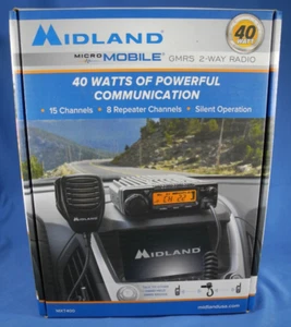 Neu im Karton - Midland - MXT400 MicroMobile® GMRS 40 Watt Zweiwege Radio - MXT400 - Bild 1 von 11