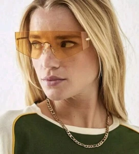 Urban Outfitters Skye Rimless Visor Sunglasses BNWT - Picture 1 of 8