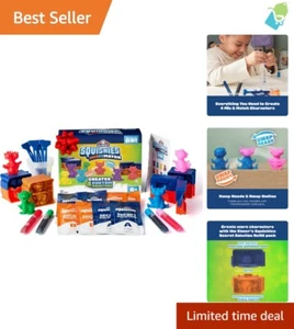 Kids Crafting Fun - 24-Piece Squishy Toy Set with Mystery Characters & Molds - Picture 1 of 8