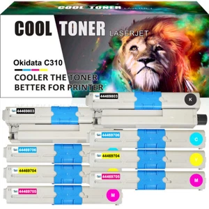 8 Toner XXL PlatinumSerie für OKI MC 361 DN MC 362 DN MC 561 DN MC 562 DN MC 562 - Afbeelding 1 van 12