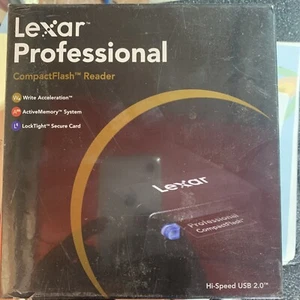 lexar professional compactflash reader hi speed usb 2.0 - Picture 1 of 5