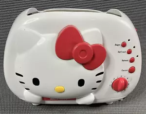 Hello Kitty 2-Slice Toaster KT5211 Sanrio Bread/Bagel Tested Working Great - Picture 1 of 8