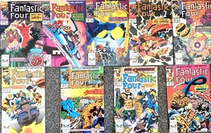 FANTASTIC FOUR. NUMBER'S 331, 335-342. (9 ISSUE 1989-1990 LOT). 1ST SERIES. - Picture 1 of 19