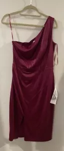 Dress The Population Womens Evening Dress Maroon Sz M No Price Tag But New R22 - Picture 1 of 7