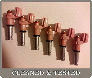 Denso 23250-31070 23209-31070 Toyota Lexus IS 350 GS 350 GS 450H 3.5 V6 set of 6 - Imagen 1 de 4