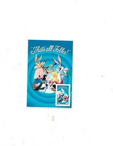 LOONEY TUNES STAMP/ART (THREE FRAMED ITEMS) 1998-2000 USPS - Picture 1 of 9