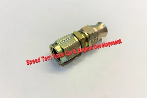 6001-03P -3 AN P.T.F.E. Straight Hose End for Brake, Clutch, NOS Line @SpeedTech - Picture 1 of 1