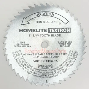 New Genuine Homelite ST-200 String Trimmer 8” Saw Tooth Blade #94469-1A #94469 - Picture 1 of 1