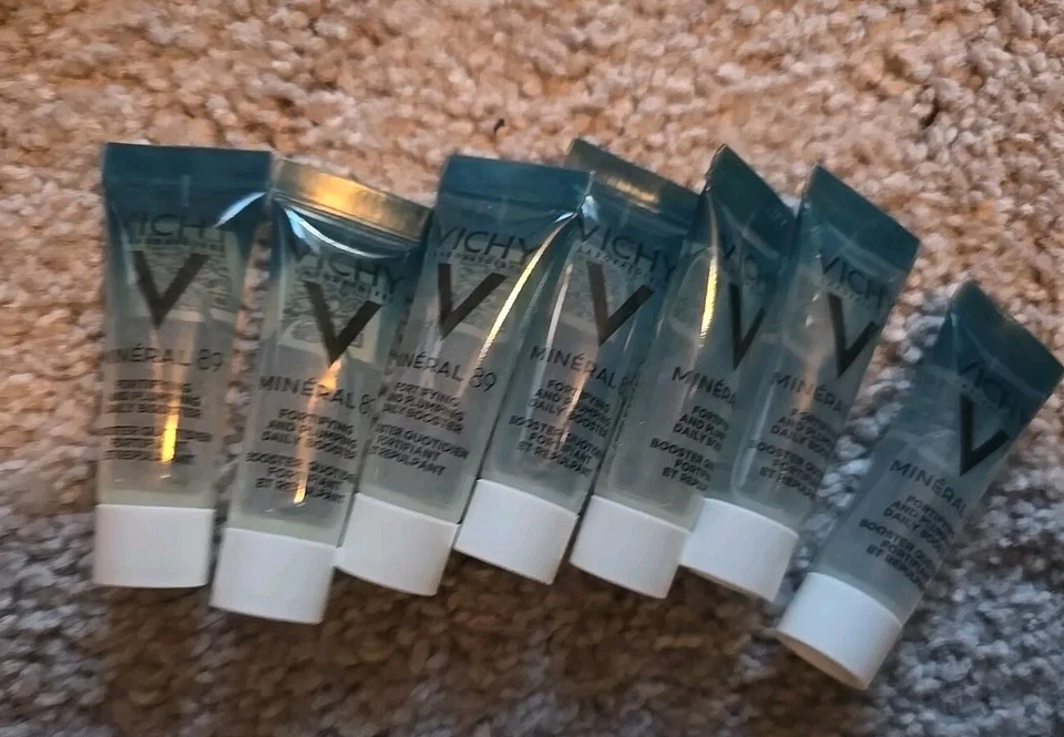 7x Vichy Mineral 89 Plumping & Hydrating Hyaluronic Acid Serum Travel Size 3ml - Image 1 of 1
