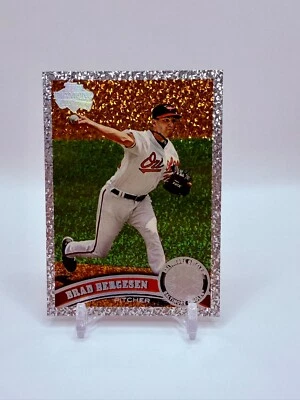 2011 Topps Series 2 - Brad Bergesen - Diamond Anniversary #442 Orioles - Image 1 of 2