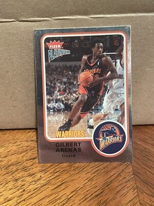 2002-03 Fleer Platinum Finish /100 Gilbert Arenas #58 Warriors BK31