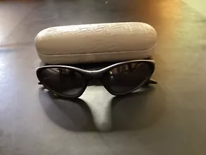 Vintage Oakley Minute 1.0 Black W/ Gray Iridium Lens 2nd Gen W/Case (233) - Picture 1 of 3