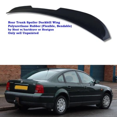 284FC Rear Trunk Spoiler Duckbill Wing Fits 1996~2005 Volkswagen Passat Sedan - Image 1 of 4