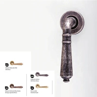 Maniglia finestra serie SIENA in ottone design classico e ricercato - Immagine 1 di 2