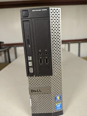 Dell OptiPlex 3020 SFF Intel Pentium G3240 3.2GHz 8GB RAM No Harddrive Windows 7 - Image 1 of 4
