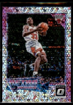 2017-18 Donruss Optic Retro Series Fast Break Holo Prizm (w/ Michael Jordan) - Image 1 of 2