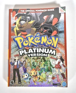 NEW Pokemon Platinum Version: The Official Pokemon Guide Strategy Guide w/ Map - Imagen 1 de 19