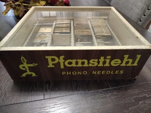 NOS Large Lot of PFANSTIEHL Record LP Needle Stylus,Cases, Store Display Diamond - Picture 1 of 24