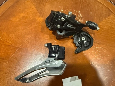 10 sp SRAM Minigroup(Rival Front、Apex 后变速器和 11-32T 盒式磁带) — 第 1/4 张图片